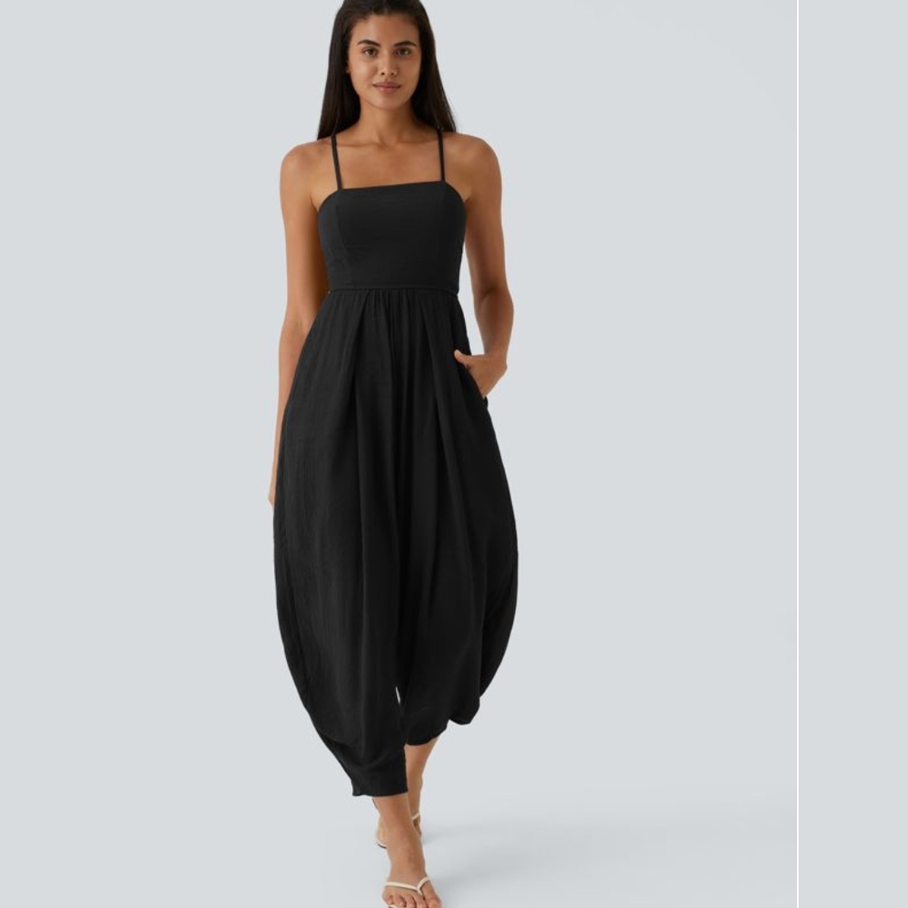 HALARA Classic Black Jumpsuit
